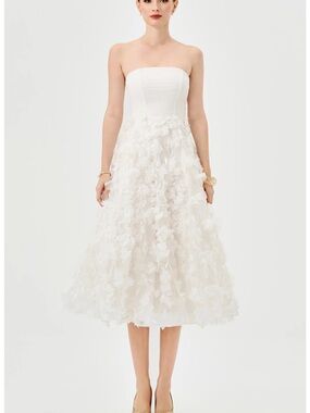 Bariano Aryan Strapless Midi